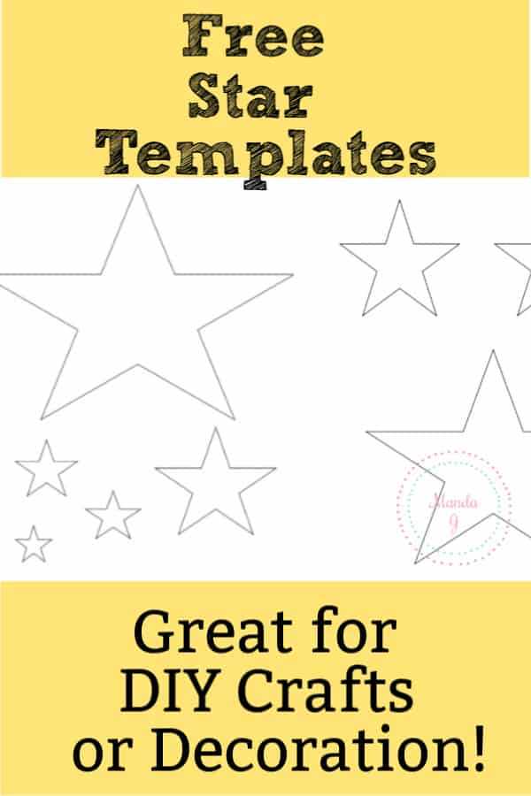 printable five point star printable five point star