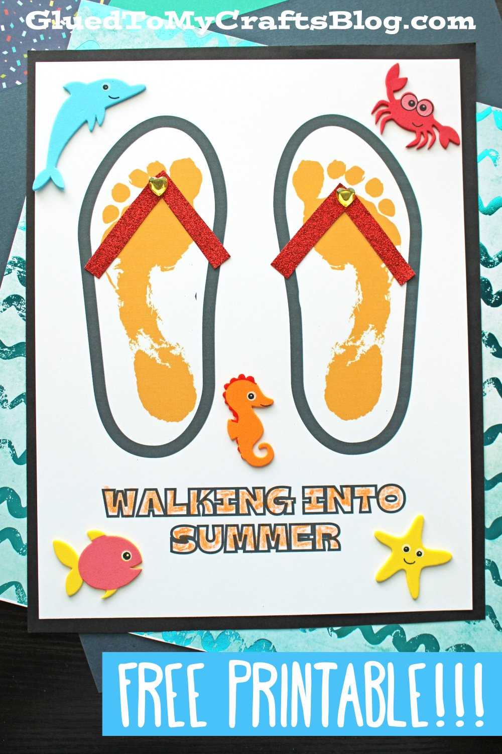 printable flip flops
