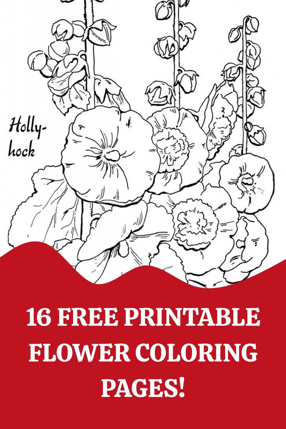 printable floral coloring pages