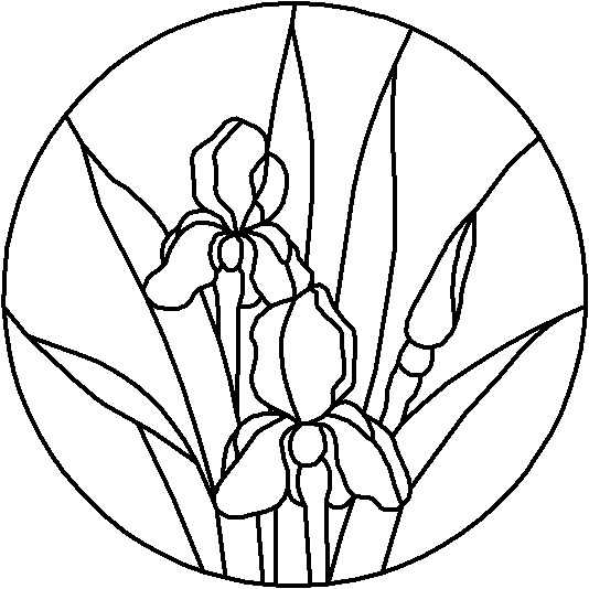 printable flower stained glass patterns printable flower stained glass patterns