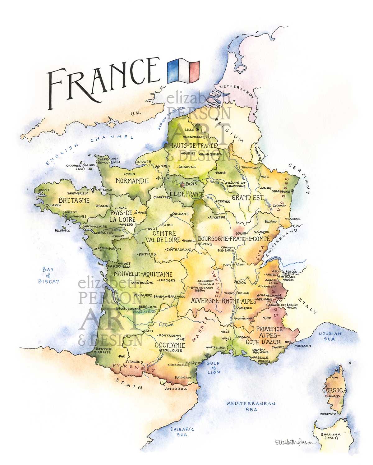 printable france map printable france map