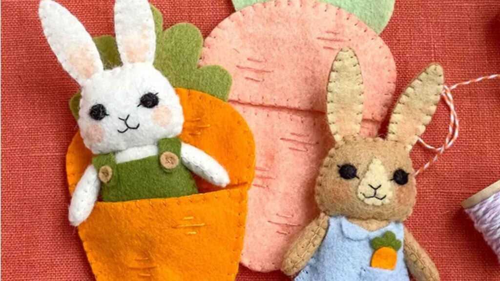 printable free bunny sewing pattern