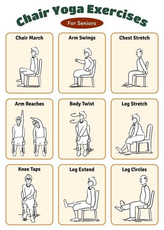 printable free chair yoga for seniors printable free chair yoga for seniors