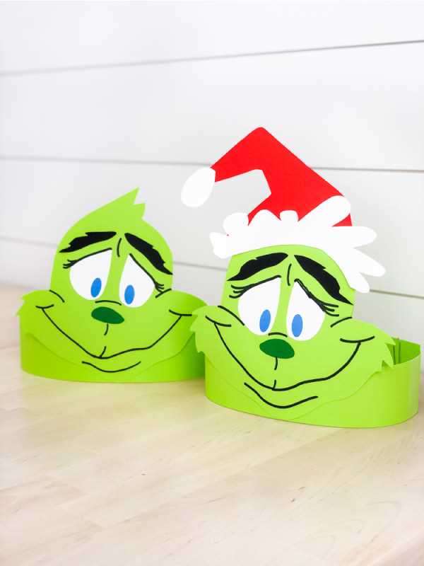 printable grinch craft template printable grinch craft template