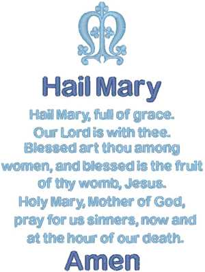 printable hail mary prayer printable hail mary prayer