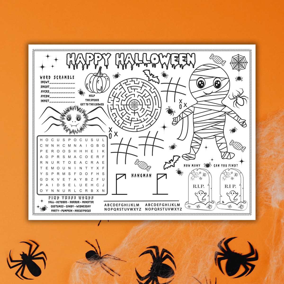 printable halloween activities printable halloween activities