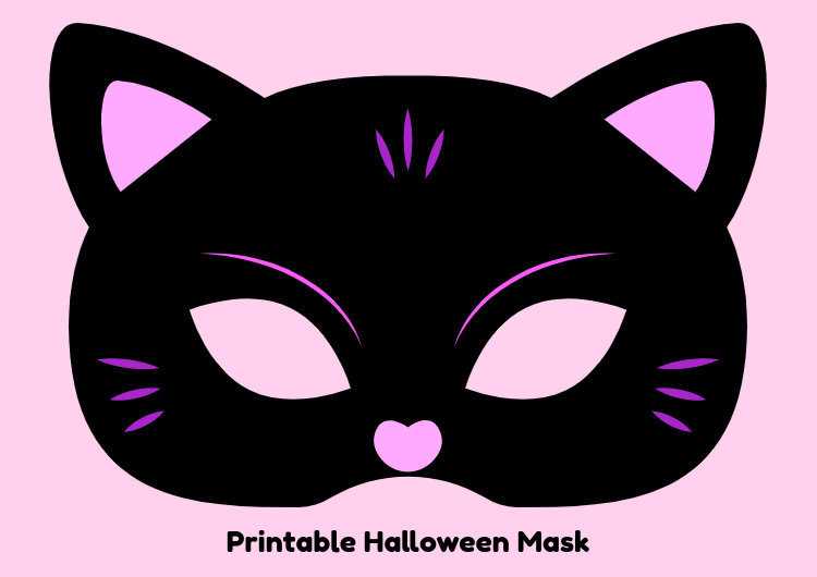 printable halloween cat template