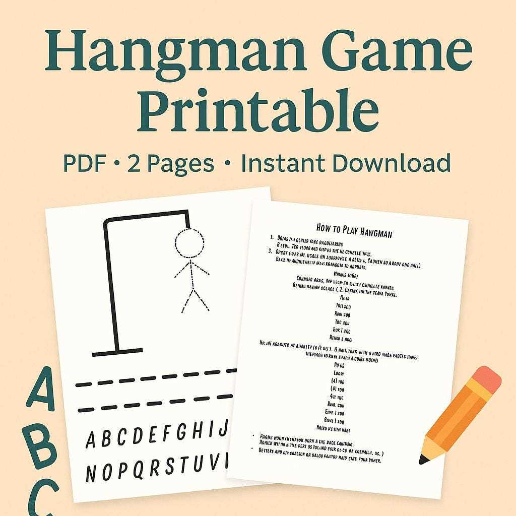 printable hangman template printable hangman template