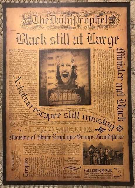 printable harry potter newspaper