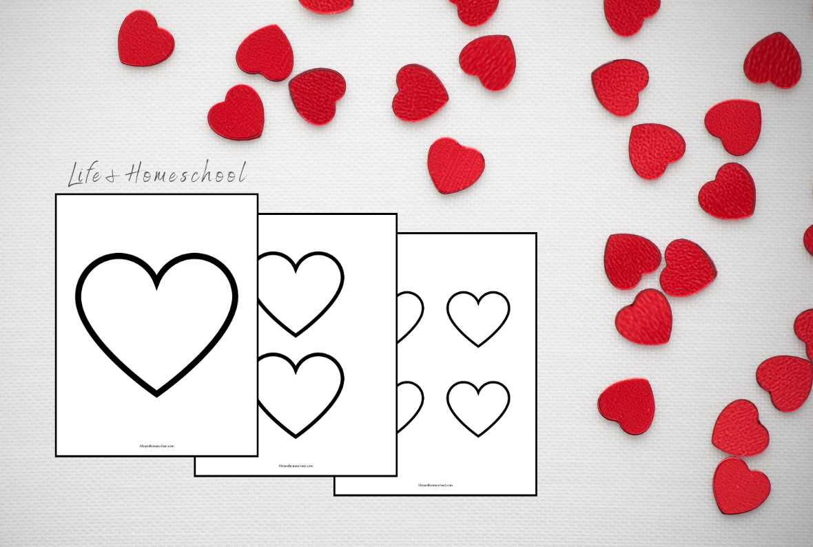 printable heart shaped template printable heart shaped template