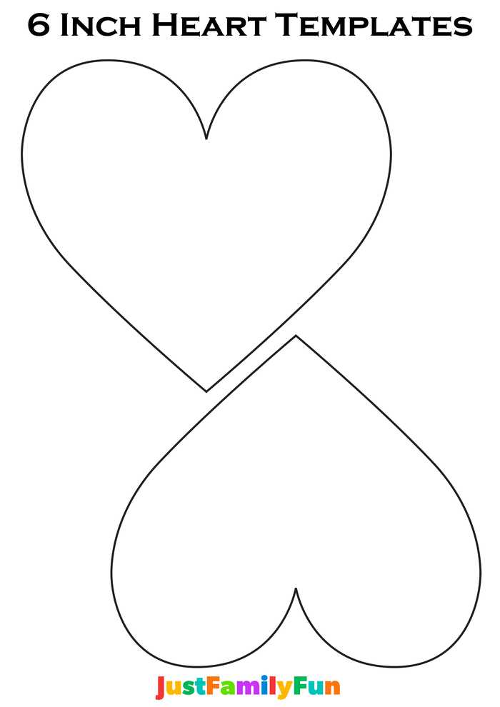 printable heart shaped template printable heart shaped template