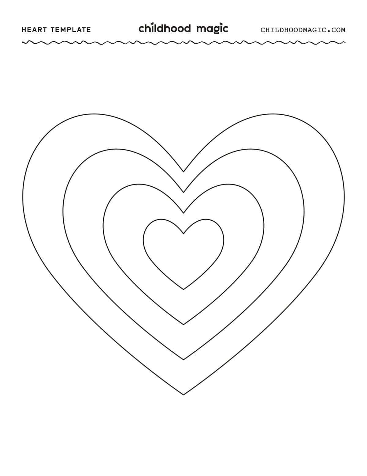 printable heart stencil printable heart stencil