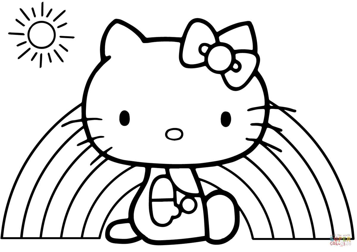 printable hello kitty coloring printable hello kitty coloring