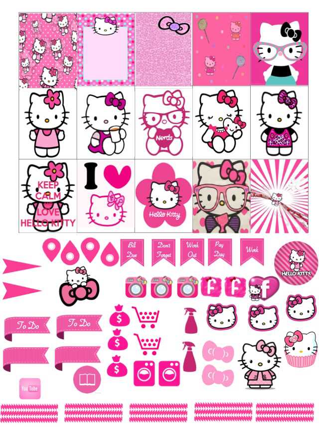 printable hello kitty stickers