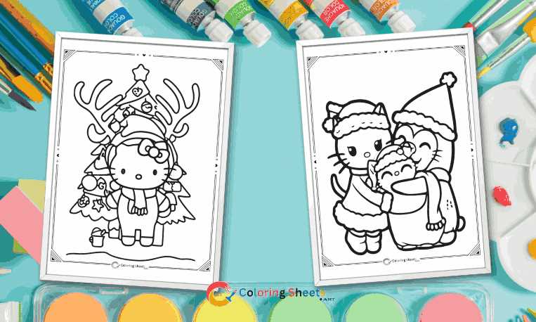 printable holiday color pages printable holiday color pages
