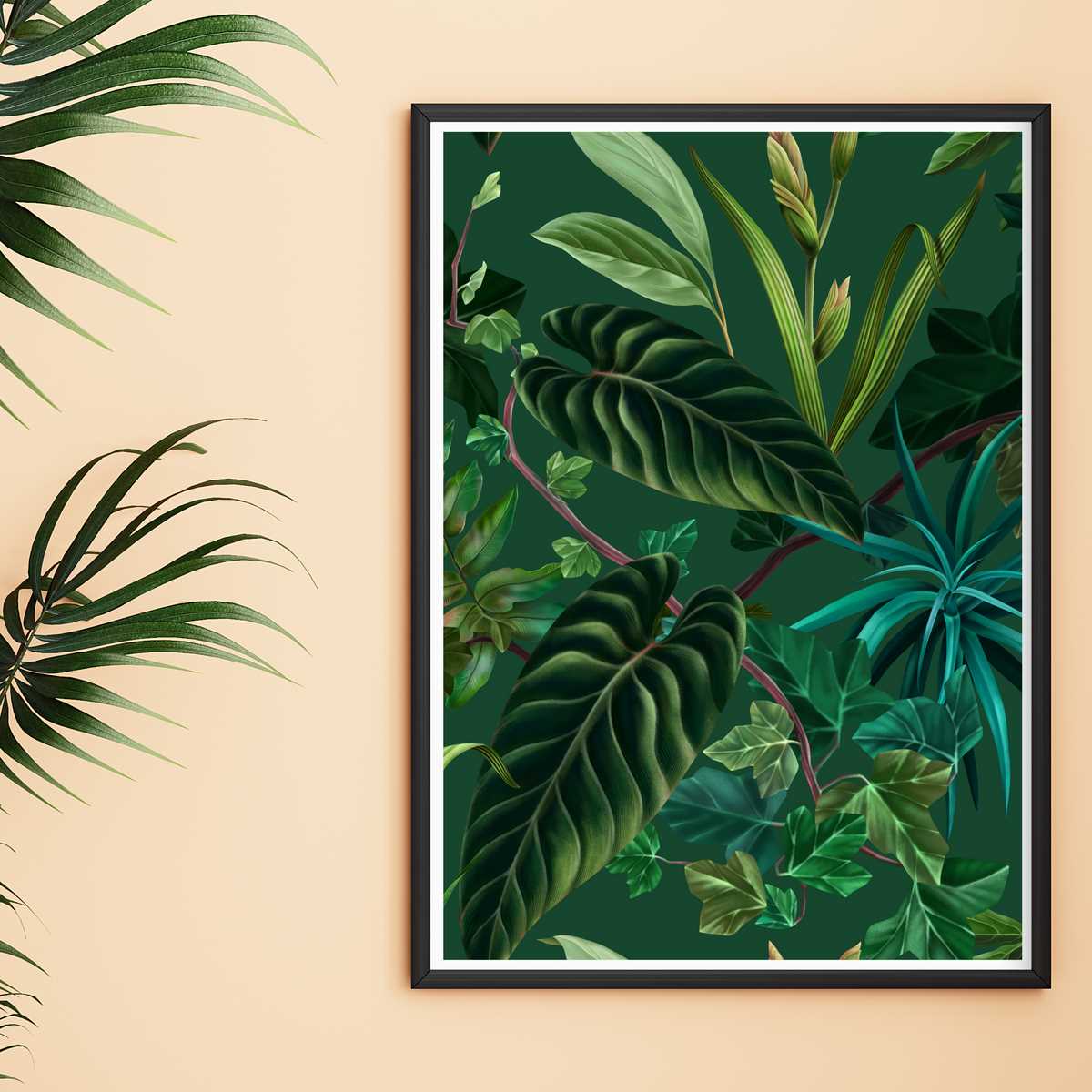 printable jungle leaf printable jungle leaf