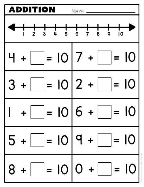 printable kindergarten workbooks