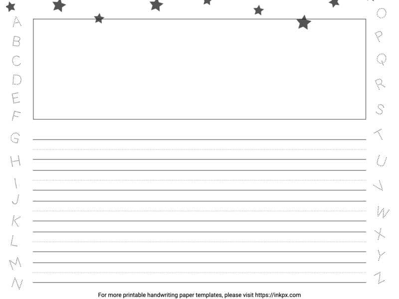 printable kindergarten writing paper free printable kindergarten writing paper free