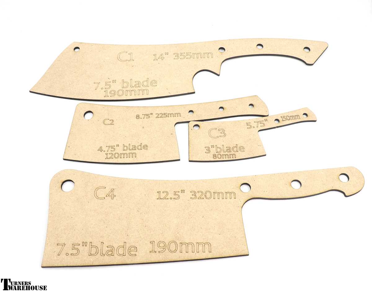 printable knife templates