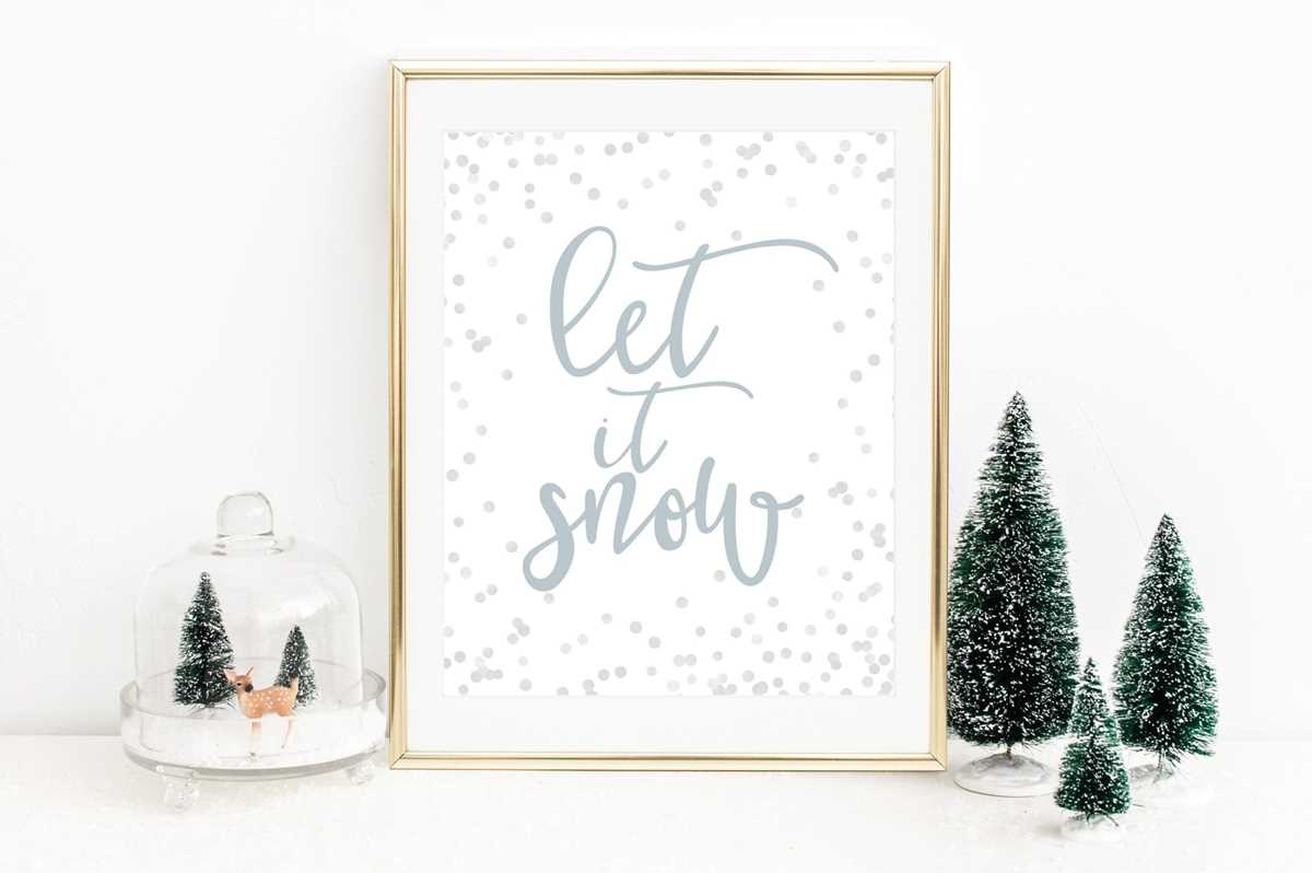 printable let it snow printable let it snow