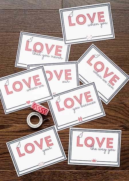 printable love notes printable love notes