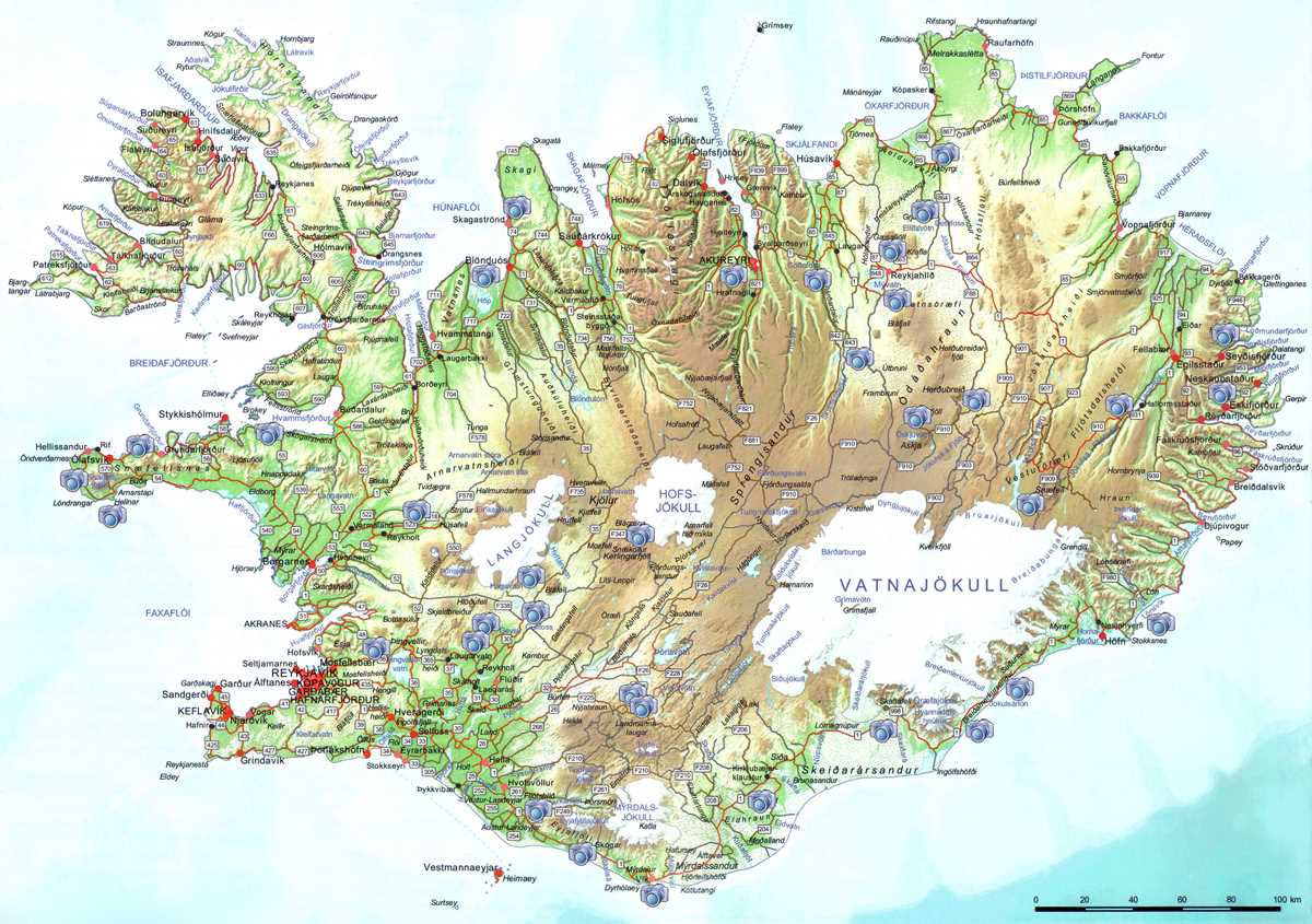 printable map iceland printable map iceland