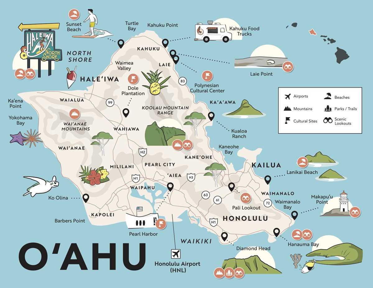 printable map of big island