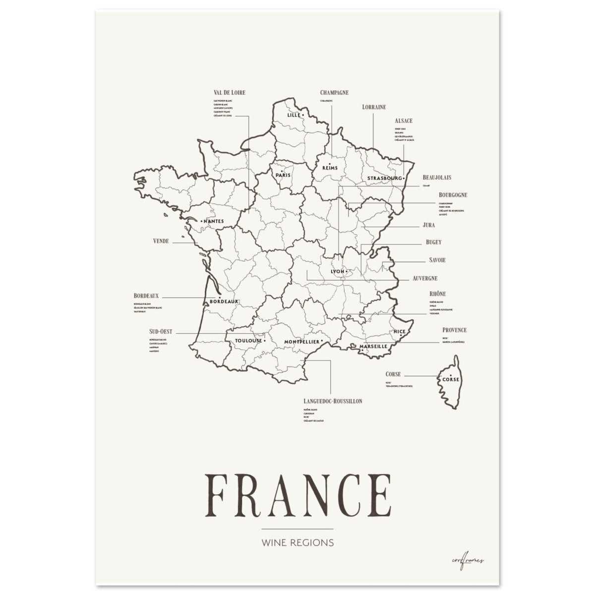 printable map of france printable map of france