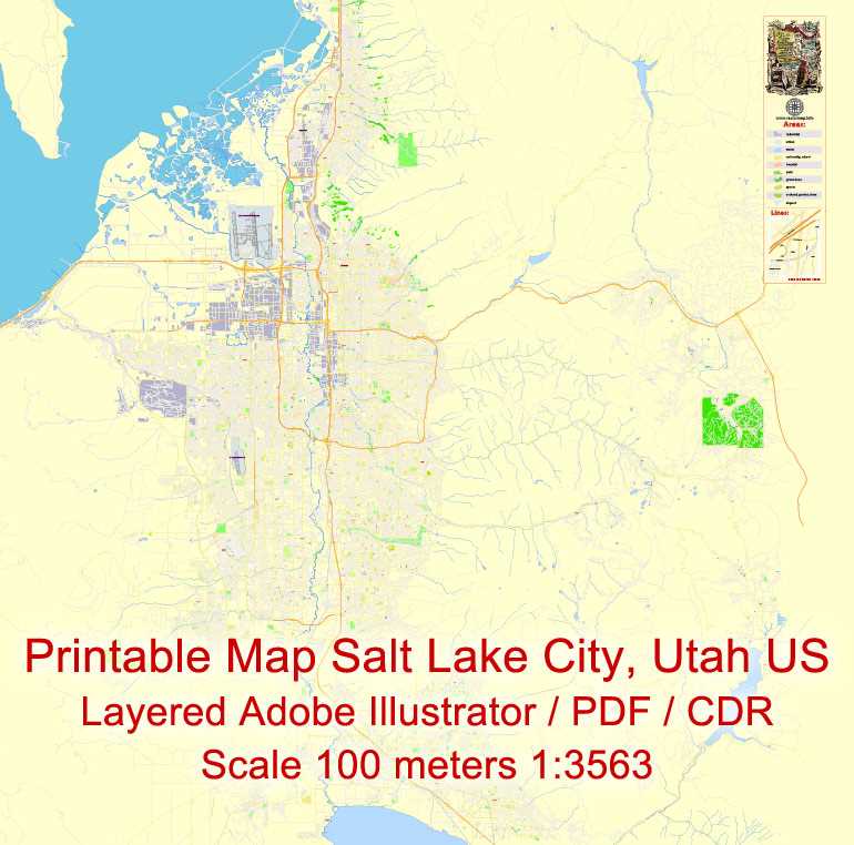 printable map of utah printable map of utah