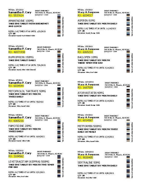 printable medication labels