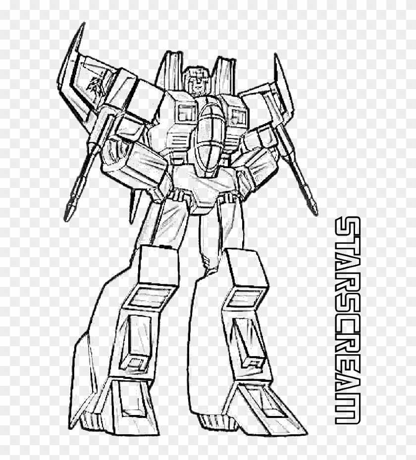 printable megatron coloring pages