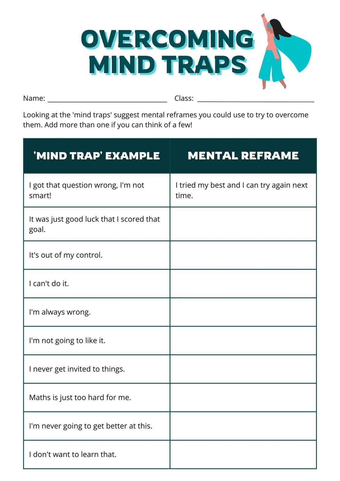 printable mental health activities printable mental health activities