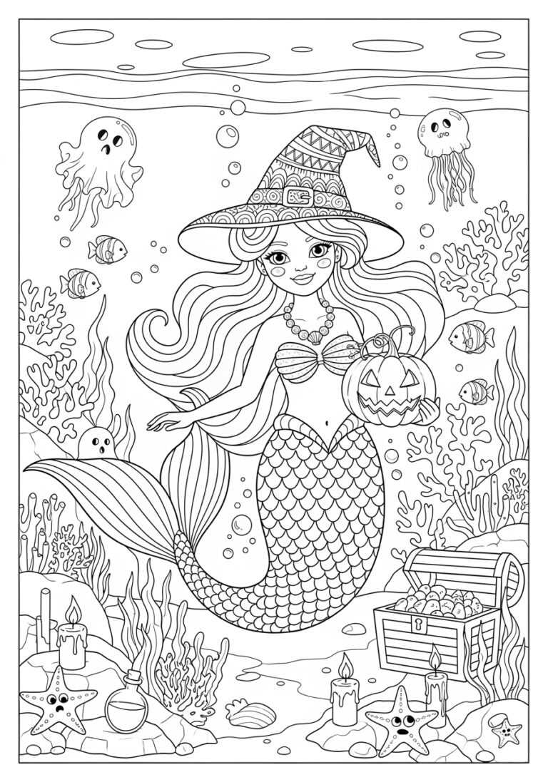 printable mermaid colouring pages printable mermaid colouring pages