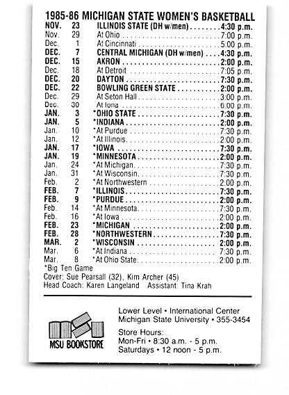 printable michigan state basketball schedule printable michigan state basketball schedule