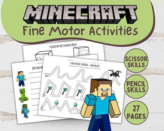 printable minecraft activities printable minecraft activities