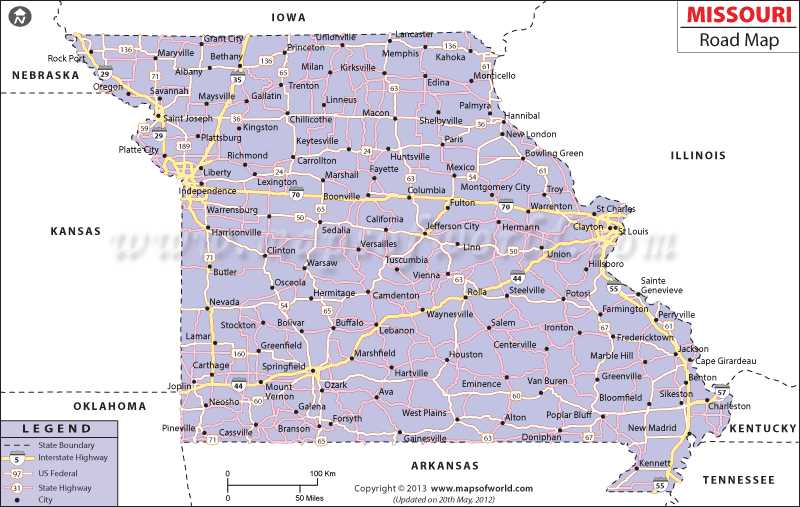 printable missouri county map printable missouri county map