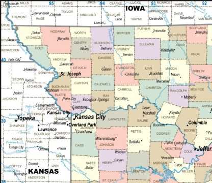 printable missouri county map printable missouri county map