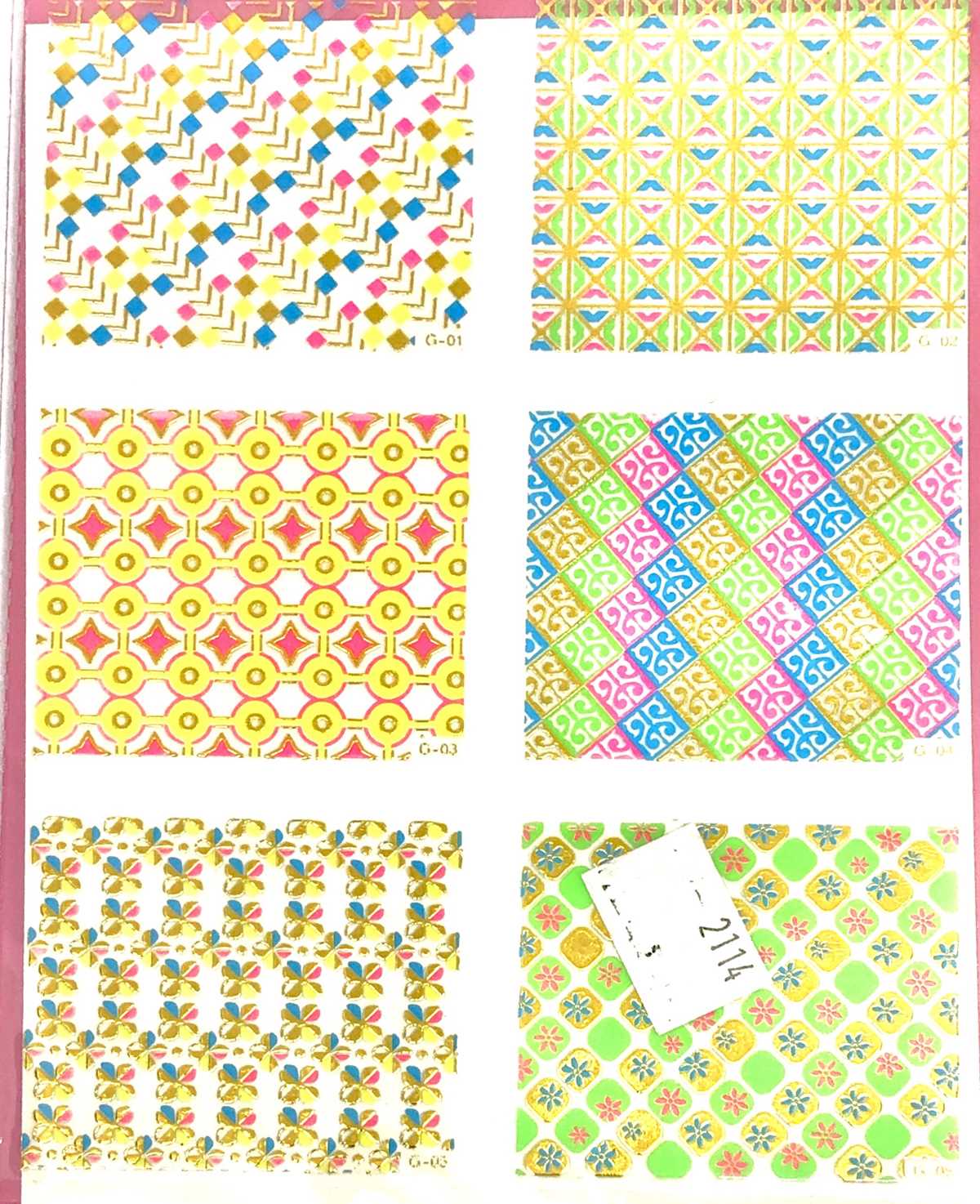 printable nail stickers paper