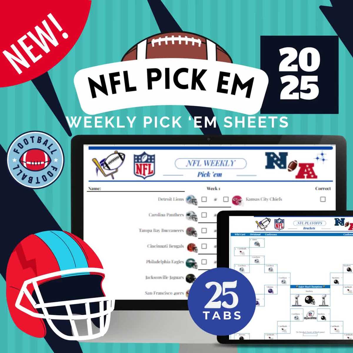 printable nfl pick em