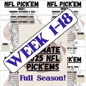 printable nfl weekly pick em sheets printable nfl weekly pick em sheets