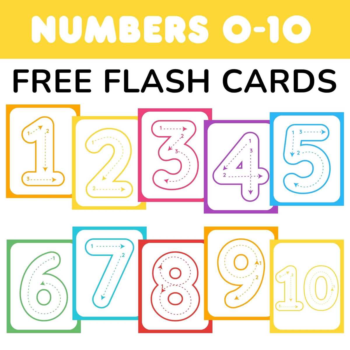 printable number cards printable number cards