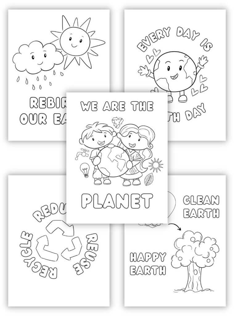 printable of earth