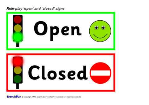 printable open and closed signs