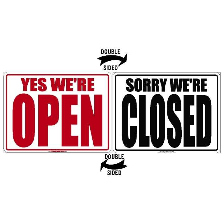 printable open and closed signs