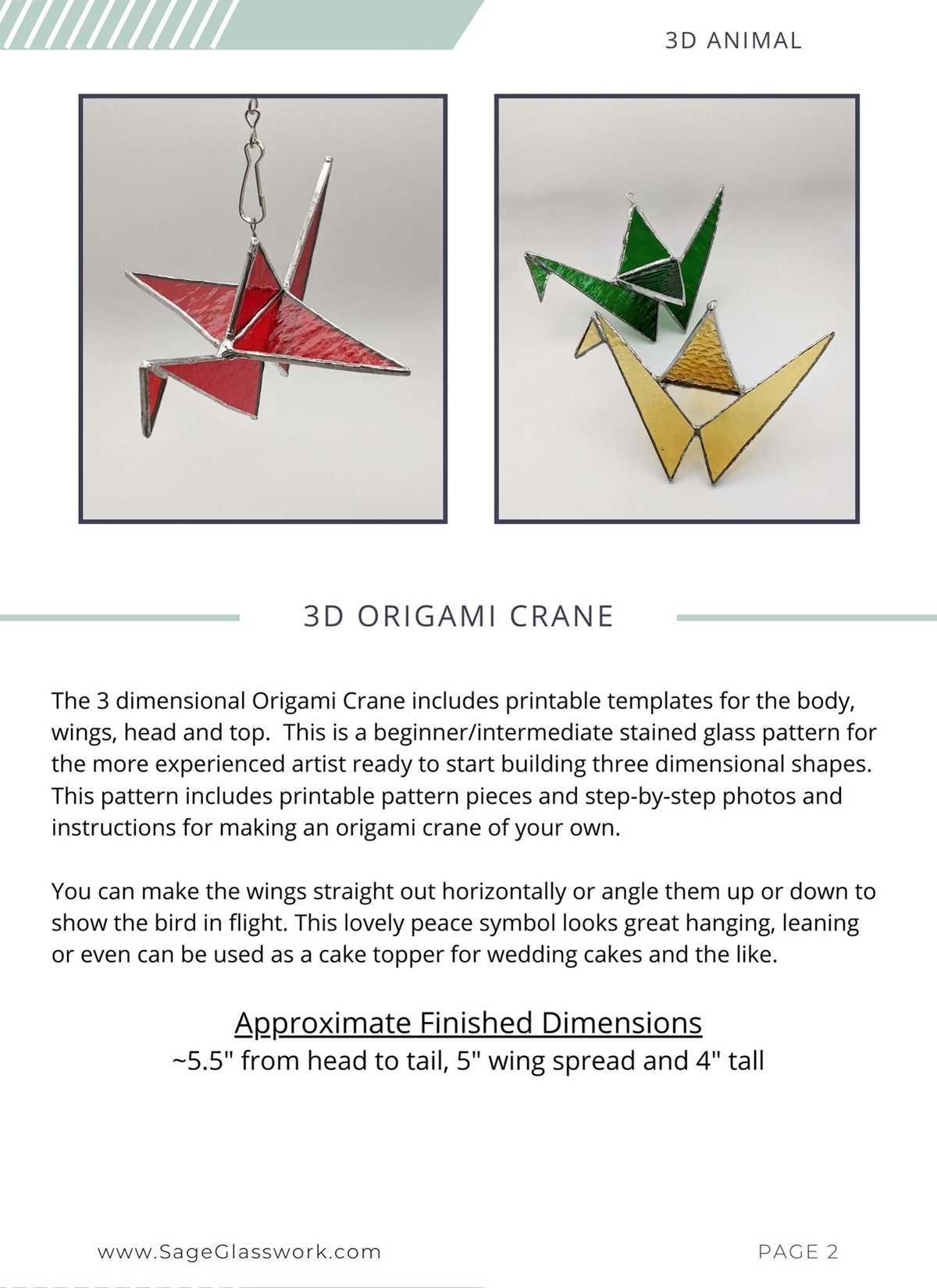 printable origami crane instructions