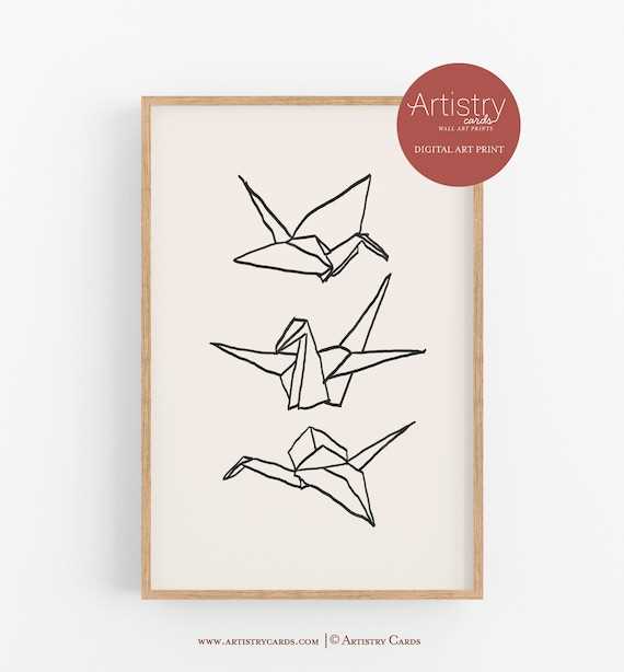 printable origami crane instructions
