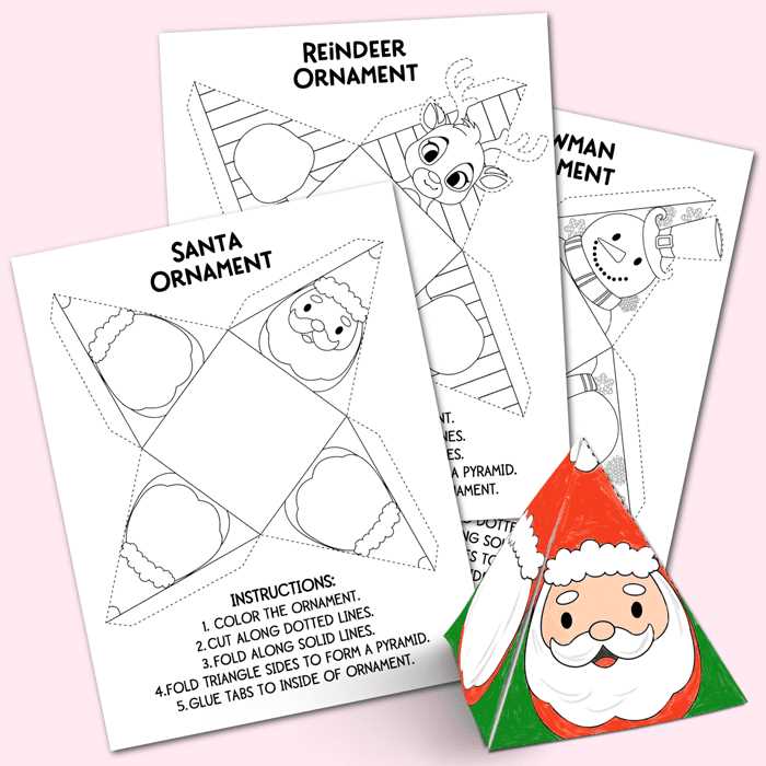 printable ornament outline