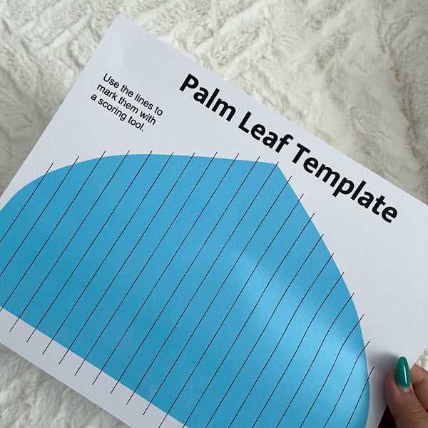 printable palm leaf printable palm leaf