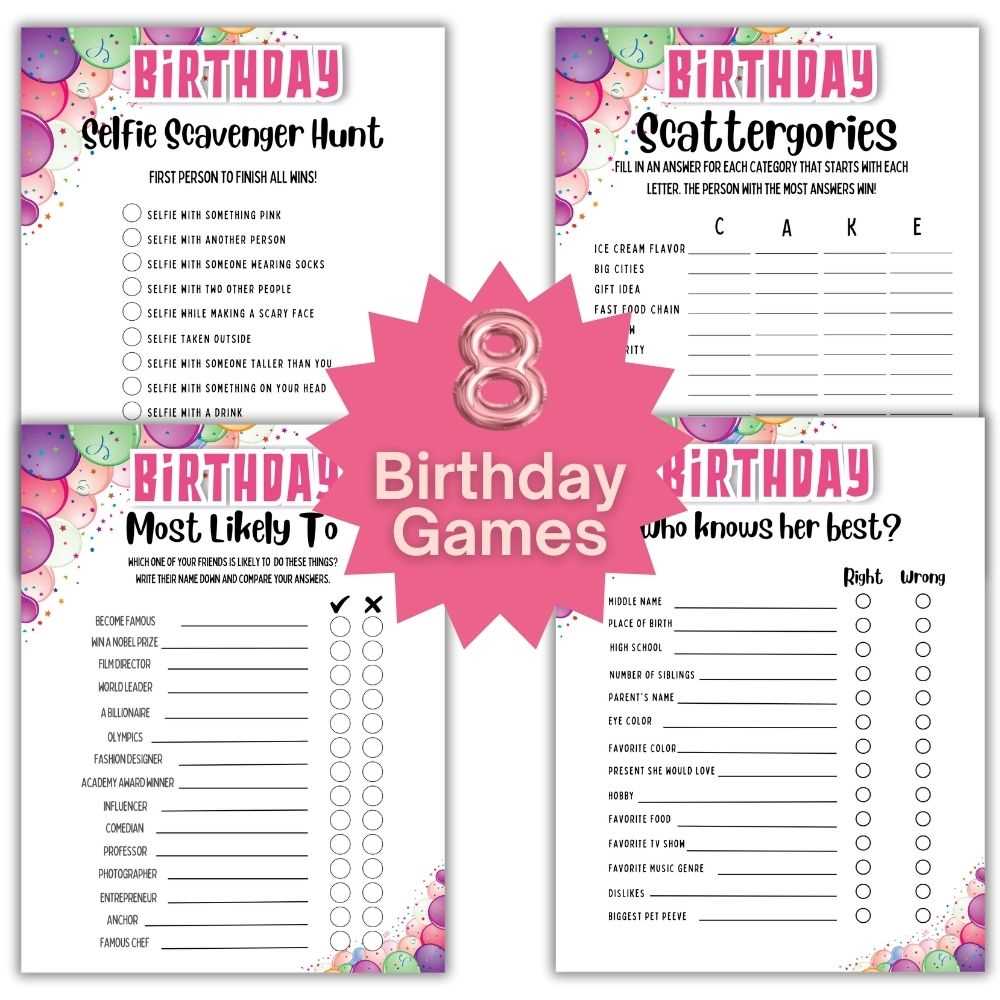 printable party games for adults