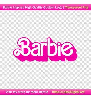 printable pink barbie logo printable pink barbie logo